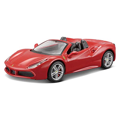 Amazoncom Bburago Ferrari 488 Spider Red Signature Series