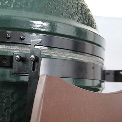 Dracarys Big Green Egg Grill HDPE Shelves Big Green Egg Accessories Replacement,Egg Mate Grill Folding Side Shelves Fit for Large (L) Big Green Egg Side Shelves Grill Smoker Accessories,Set of 2-New - Thumbnail 4