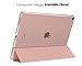 iPad Pro 12.9 Case, TiMOVO Smart Case [Light Weight] Slim Translucent Frosted Back Protector, with Auto Wake/Sleep, Magnetic Cover for Apple iPad Pro 12.9 Inch (Both 2017 and 2015 Models), Rose Gold