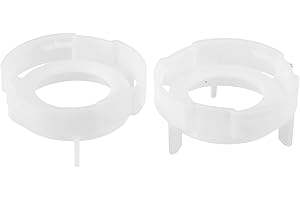 Motoforti 2pcs Headlight Bulb Retainer Ring for Nissan Frontier 2005-2019 Headlamp Bulb Holder Base Adapter for Nissan Altima
