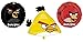 3 Angry Birds Mylar Balloons - Angry Bird Foil Balloon Bouquet