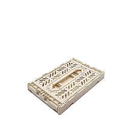 Aykasa Collapsible Storage Bins, Plastic Crate for