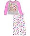 Shopkins Team Girls 2 Piece Fleece Pajama Set