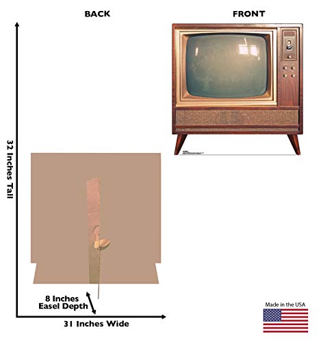 Advanced Graphics Vintage TV Life Size Cardboard Cutout Standup