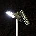 ALPHA 600X Flagpole Light Street Light, 3-Level Brightness, Lithium Battery, Streetlight Style as Up Light or Down Light, U-Bracket Fits Max Pole Diameter 2.5