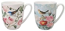 McIntosh Bird Garden Fine Bone China (12 oz) Set of