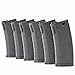 KWA / 6-Pack of 6mm 120rd Polymer K120 Mid-Capacity Airsoft Magazines (197-04106)
