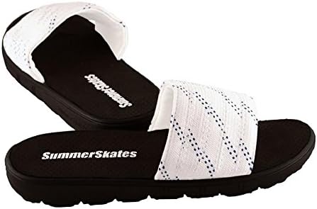 SummerSkate Hockey Sandals White/Blue X-Large