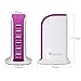 USB Tower Power Adapter 6-Port Smart IC Tech Charging Station with Quick Charge 2.1 for Phone, Tablets, and More (Purple)