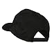 e4Hats.com Black NASA Embroidered Patched High Profile Cap - Black OSFM