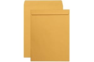 Quality Park Envelopes, 10 x 13 Inch 30% Recycled Catalog Envelopes with Gummed Flaps, 24 lb White Wove, 100 Count - Ideal fo