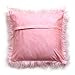 OJIA Deluxe Home Decorative Super Soft Plush Mongolian Faux Fur Throw Pillow Cover Cushion Case (12 x 20 Inch, Blush Pink)