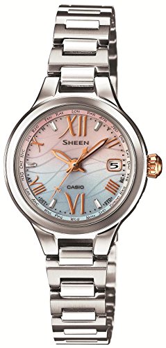 CASIO watch SHEEN Voyage Series world six stations radio waves corresponding solar SHW-1700D-7AJF