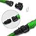 Young go Garden hose, Water hose, Hose Reel, Expandable Garden Hose, with Free 7-way Spray Nozzle Flexible Hose, Best Collapsible Hose (50FT, Green)