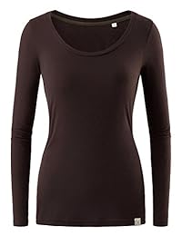 Regna X blusa suave elastizada con cuello redondo y manga larga para mujer (4 estilos   XS-3XL)