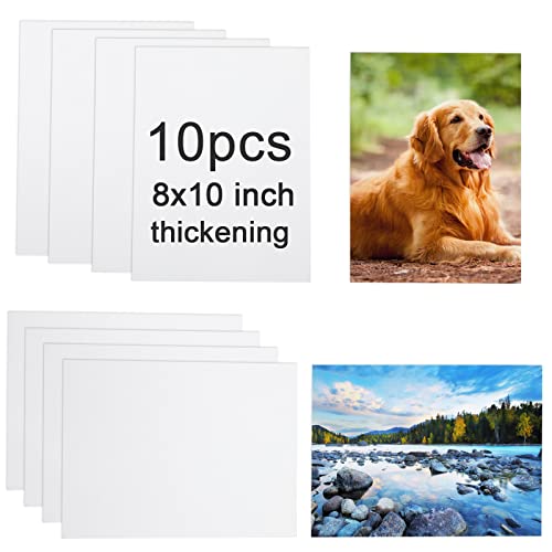 GEKIXUTP 10 Pcs Sublimation Metal Photo Blanks 8