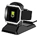 Simpeak Charger Dock for Fitbit Blaze, 2 in 1 Replacement Charging Stand with USB Cable for Fit bit Blaze, Phone Holder for Desk (Black)