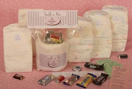 Baby Shower Sniff-A-Poo Candy Bar Game for 30