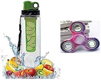 Premsons® Plastic Fruit Infuser Bottle - 850 ml (Multicolour)