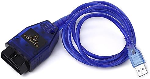 Blue OBDⅡ USB Cable Auto Scanner Scan Tool KKL 409.1 OBD2 OBD VAG 409 COM VW/ Audi/ Seat/ Skoda Diagnostic Tool