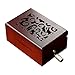 Youtang Vintage Carved Wood 15 Note Mechanism Musical Box Handcrank Music Box Gift
