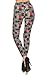 R540-OS Puzzle Pieces Print Fashion Leggings