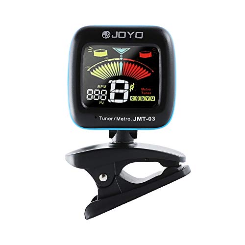 Guitar Tuner Visual Metronome Digital Tuner 2 in 1 Clip Mic for