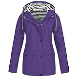 Rain Jacket Womens Waterproof with Hood 2024 Long