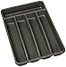 madesmart Value Mini Silverware Tray - Granite | VALUE COLLECTION | 5-Compartments | Kitchen Cutlery and Flatware Organizer |Easy to Clean | BPA-Free