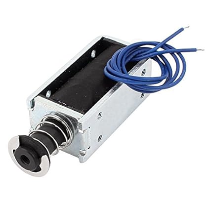 DealMux Push-Pull Open Frame Hubmagnet, Elektromagnet, DC 12V, 11 mm, 122 g