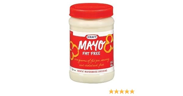 Amazon Com Kraft Foods Mayo Fat Free Mayonnaise Dressing Jars 15 Oz Sauces Grocery Gourmet Food