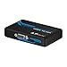 Portta HDMI to VGA Video Converter Adapter with 3.5mm Stereo Audio Converter 1080p for PS3 XBOX360 Blu-ray DVD Set-top Boxes PC Laptop to HDTV Projector