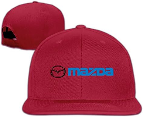 Mazda Logo Baseball Hat With Flat Brim