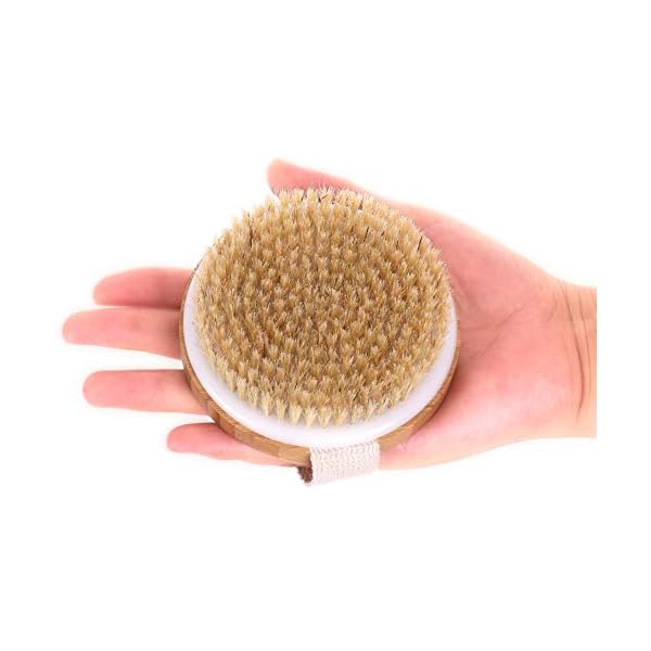 HS-2pcs-Body-Brush-Dry-Skin-Bath-Shower-Brush-Back-Scrubber-Natural-Bristles-Exfoliating-Cellulite-Brush-Bamboo-Wood H&S 2pcs Body Brush Dry Skin Bath Shower Brush Back Scrubber Natural Bristles Exfoliating Cellulite Brush Bamboo Wood