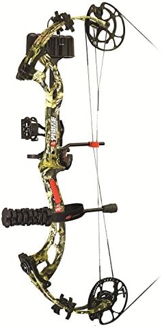 Precision Shooting Equipment Brute Force #70 Ready to Shot Bow Package, Mossy Oak, Left
