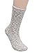 Women's Winter Vintage Cotton Wool Knit Long Crew Socks 4 Pairs 5-10 WS18 (4Pairs)