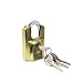 Mindy Lock with Keys Zinc Alloy Keyed Different Padlock,1-Pack, AF12-60