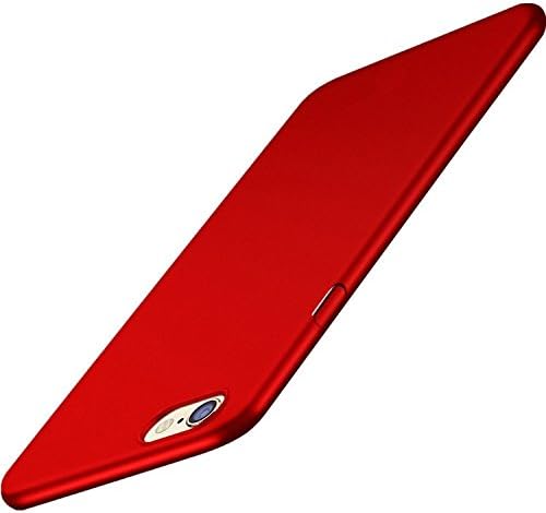 FAXTTO iPhone 6 Plus/6s Plus Case, Super Thin Super Fit Case Full Scratch Protective Cover for iPhone 6 Plus/6s Plus, Best Gift for Your Mobile Phone - Red
