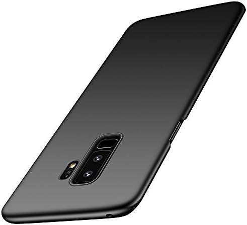 Samsung Galaxy S8 case, LENKA Slim Fit Matte Finish Samsung Galaxy S8 light weight Case,new shock absorption protective Samsung Galaxy S8 case cover - Smooth Black