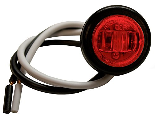 Blazer C534BRK Red 3/4-Inch Round Clearance/Side Marker - Pack of 1
