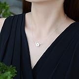 s925 Sterling Silver Box Chain Necklace Pendant