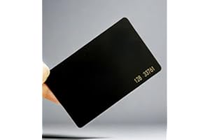 CZHQWNTZ Black 26 Bit Proximity CR80 Cards Weigand Prox Swipe Cards Compatable with ISOProx 1386 1326 H10301 Format Readers. Works with The Many of Access Control Systems (10)