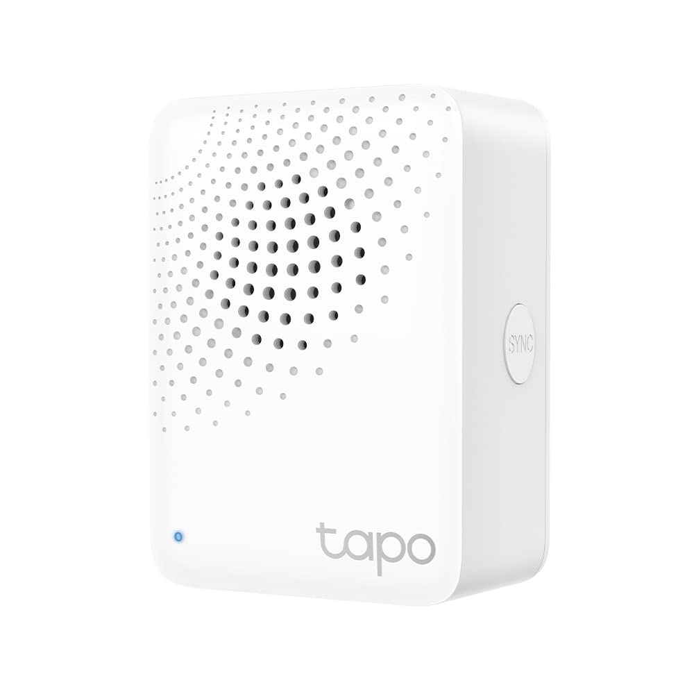 TP-Link Tapo スマートホーム スピーカー搭載 19種類のサウンド 2.4GHz Wi-Fi環境必須 Sub-1GHz スマートハブ Tapo H100商品画像