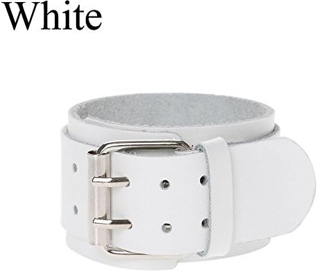 Greatestin New Vintage Jewelry Buckle Wristband Leather Bangle Men Bracelet