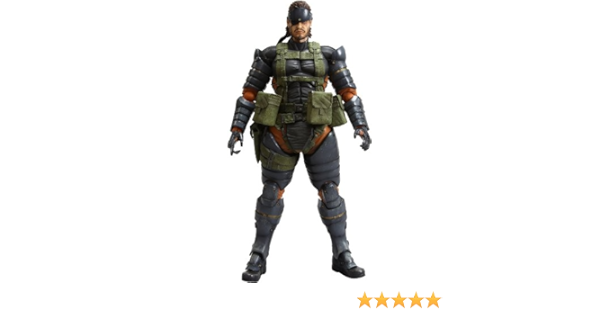 Amazon Com Play Arts Kai Vol 4 Metal Gear Solid Peace Walker Snake Buttle Dress Ver Everything Else