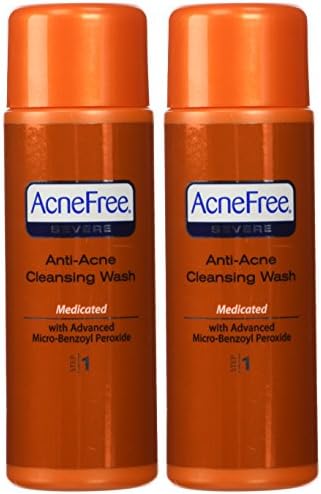 Acnefree Severe Anti-Acne Cleanser Wash (Step 1) 8 Oz (2 X 4 Oz = 8 Oz)