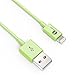 [Apple MFI Certified] 1byone Lightning to USB Cable 3.3 Feet (1 Meter) for iPhone 7 7 Plus 6s 6 Plus 5s 5c 5, iPad mini, iPad Air, iPad Pro, iPod touch 6th Gen/nano 7th Gen, Green