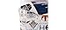 Star Wars Classic White Blue Reversible Comforter (Twin) with R2D2, Darth Vader, Falcon