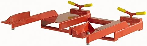 The Workplace Depot Short Plastic Drum Clamps Fork Lift Attachment