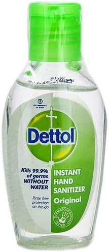 Hand Sanitizer bottle for kids and Best for travel, 50ml - Pack of 4